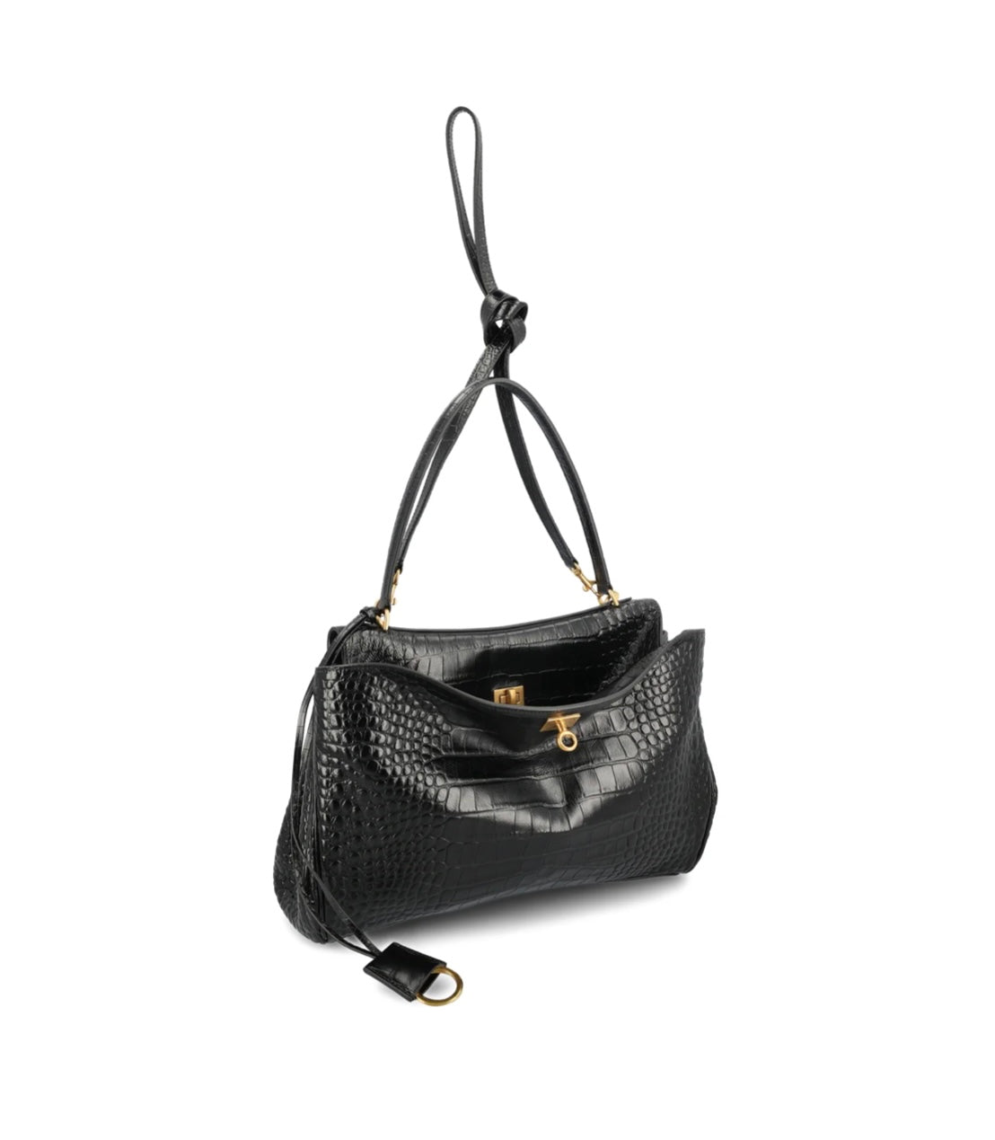 Balenciaga - 
Balenciaga Rodeo Embossed Medium Handbag