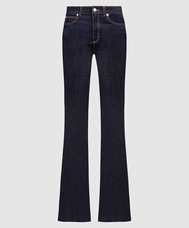 ALEXANDER MCQUEEN dark blue/almost black jeans
