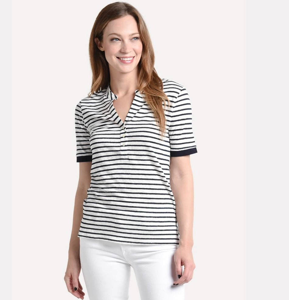 FRAME
Women's Cut Off Polo