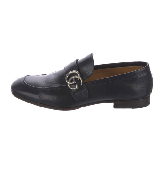 Gucci - Men’s Double G men Navy Loafers