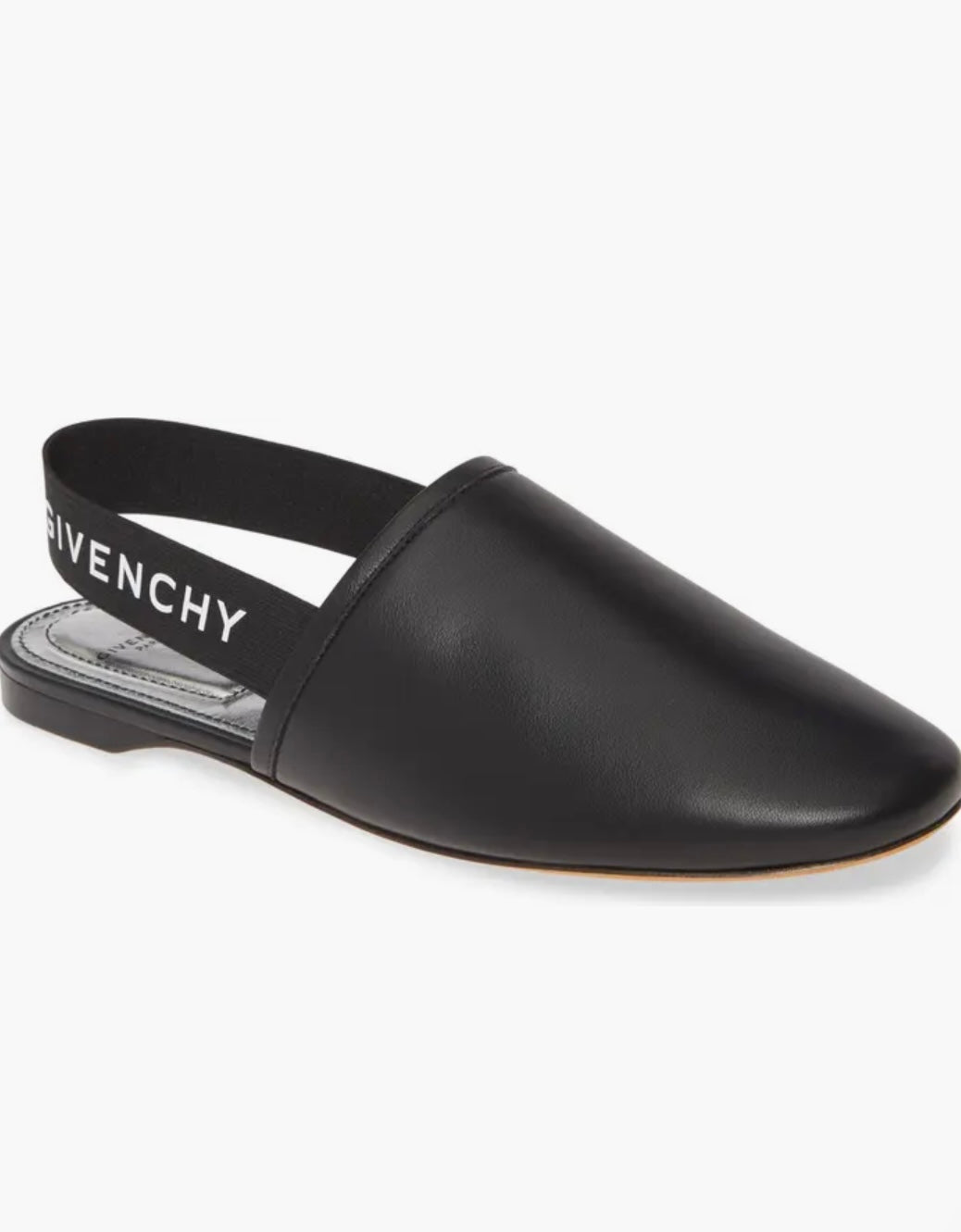 GIVENCHY - Rivington Logo Slingback Flat