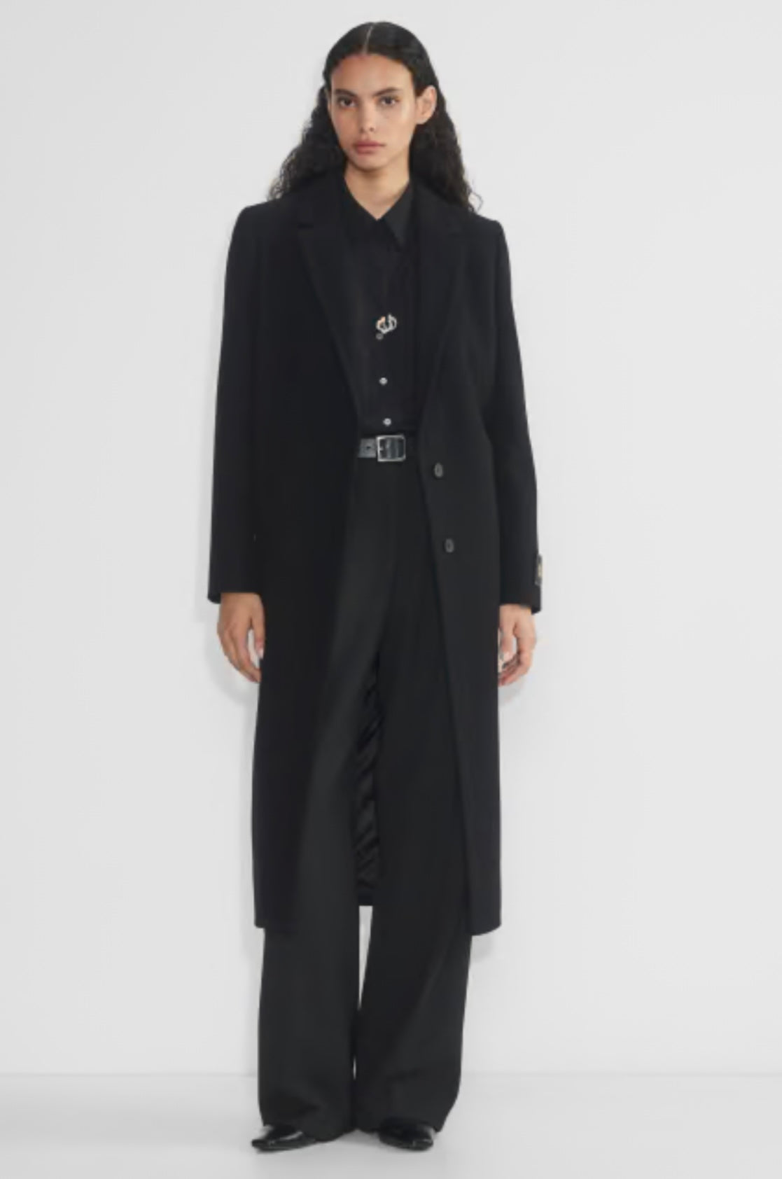 Babaton - Black Wool Coat