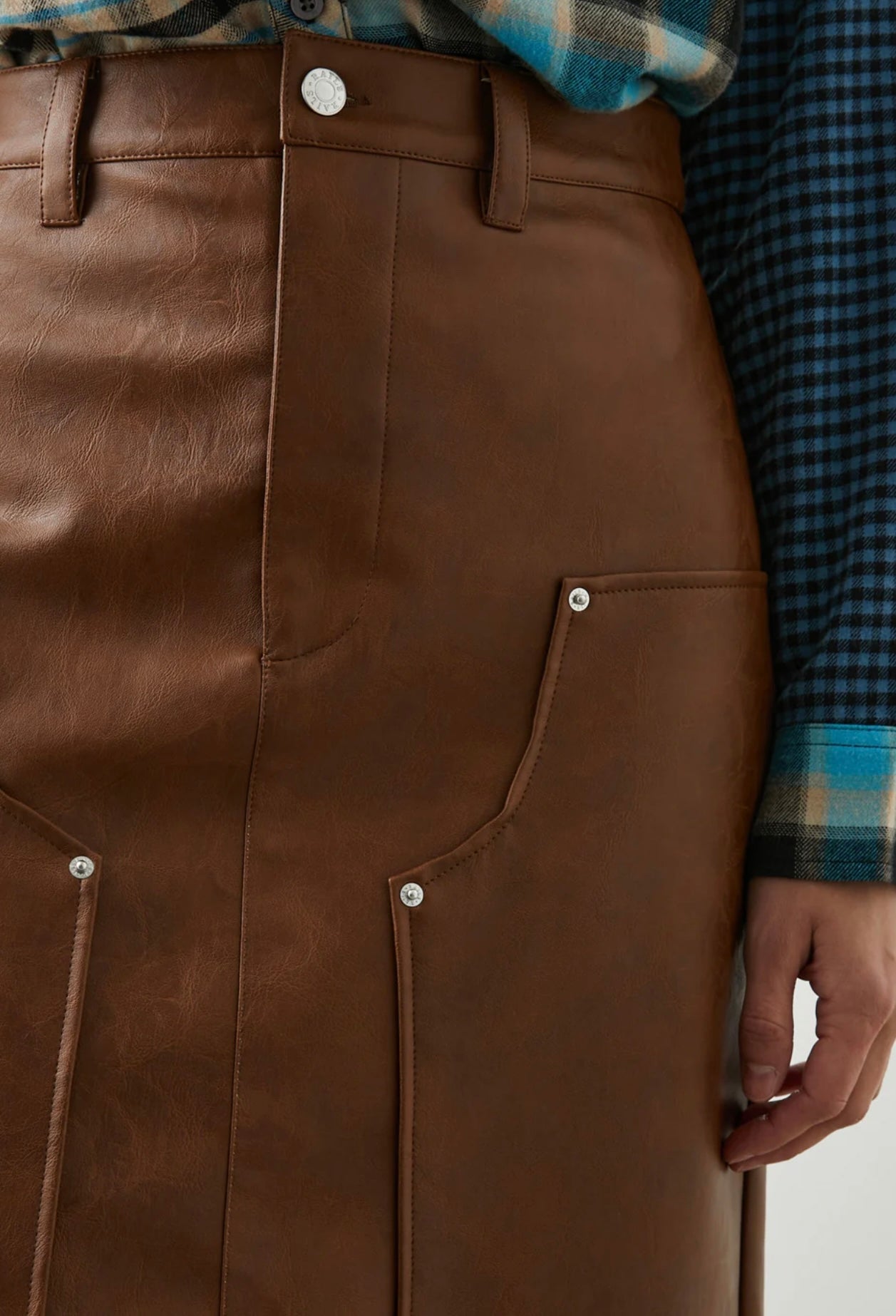 RAILS - Amos Skirt & Mathis Jacket 
Russet