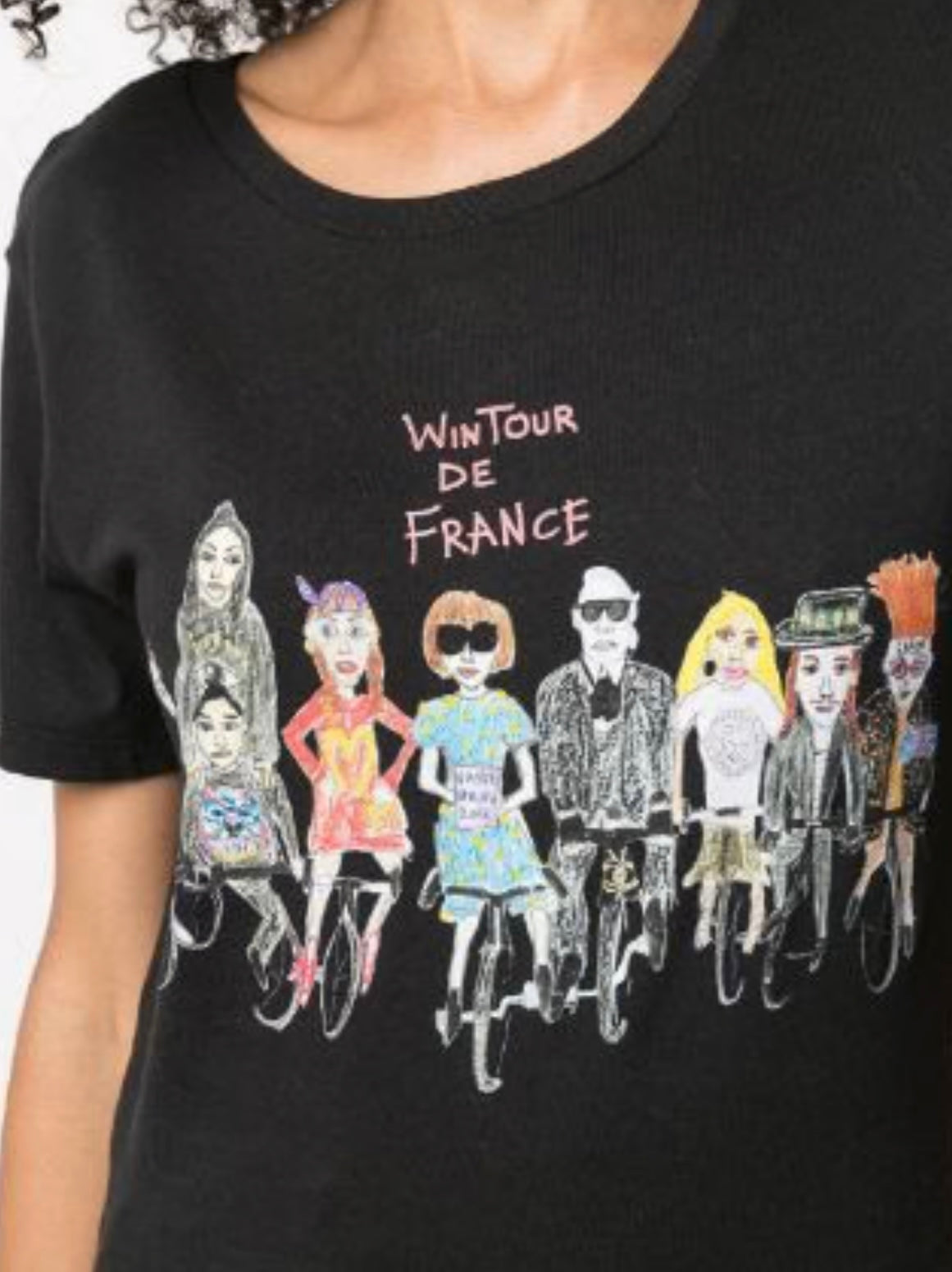 UNFORTUNATE PORTRAIT
Wintour de France Tee