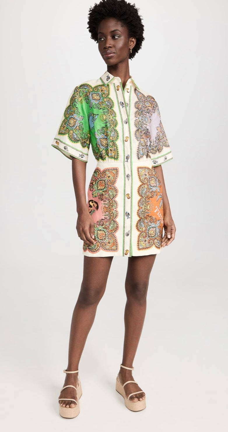 Alemais
Trippy Troppo Mini Dress