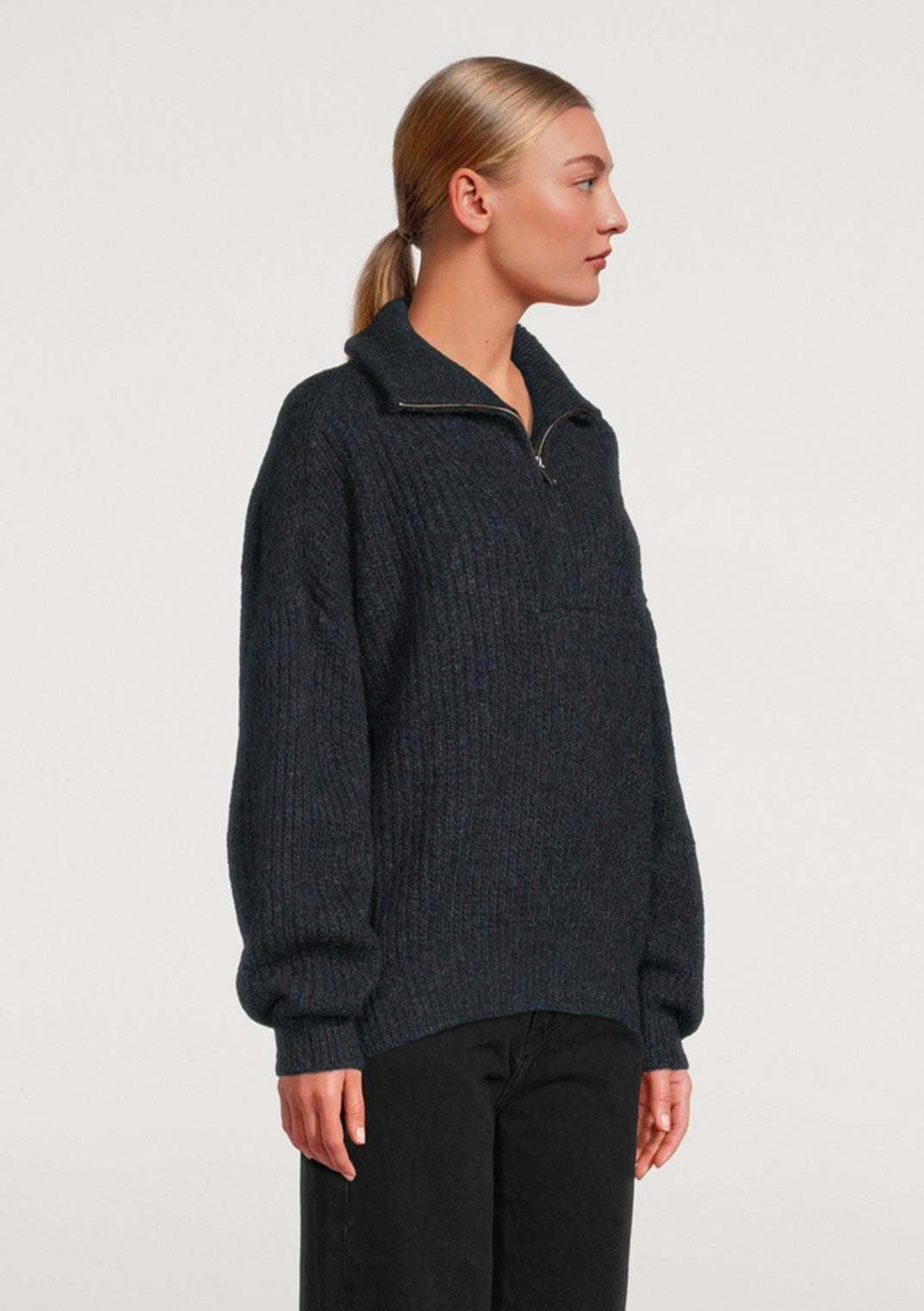 ISABEL MARANT ÉTOILE
Myclan Quarter-Zip Sweater