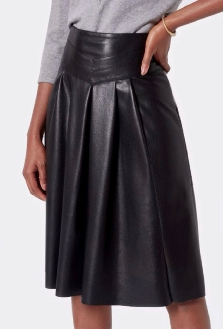 JOIE - Vegan Leather Skirt