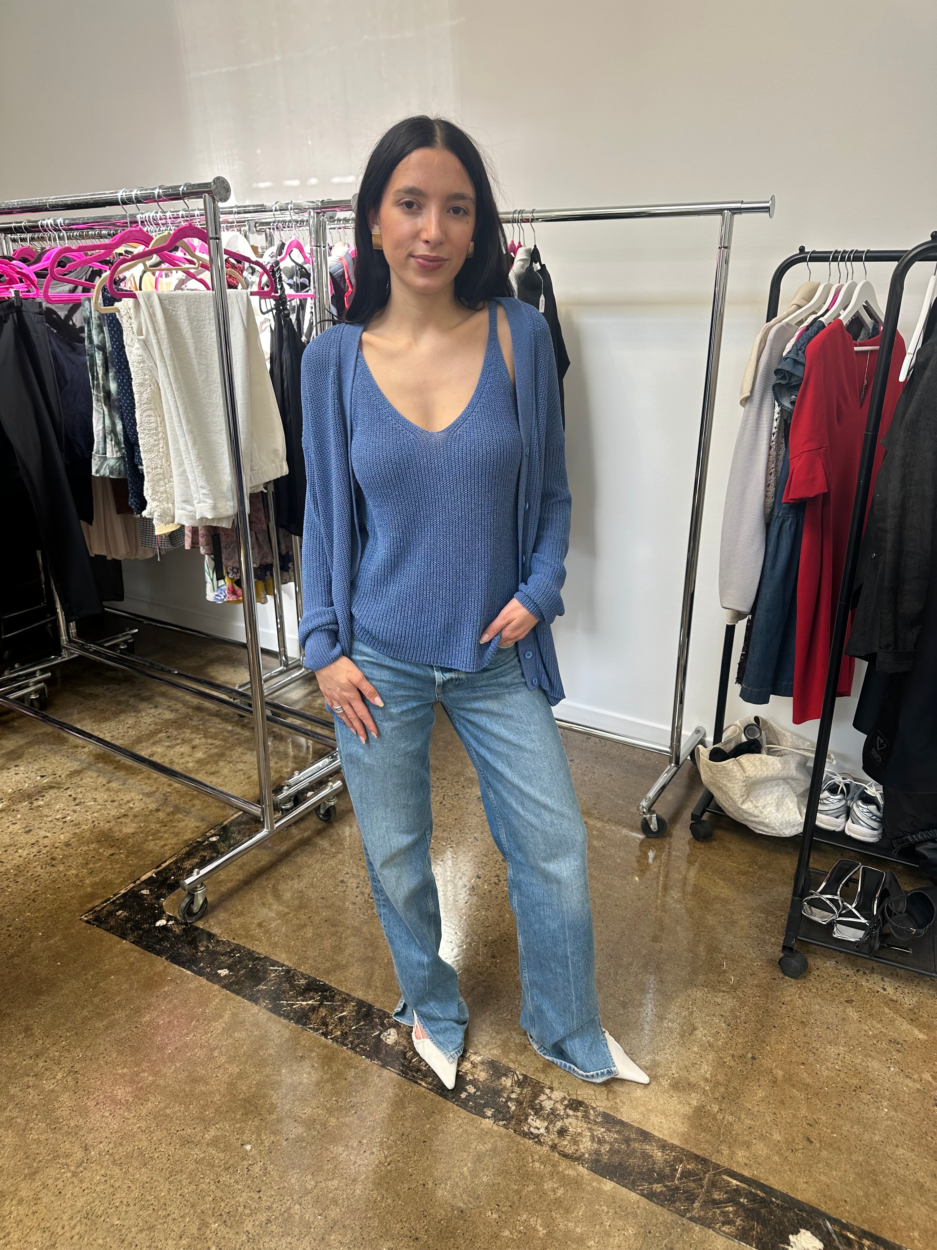 MAX MARA - TANK & CARDI SET