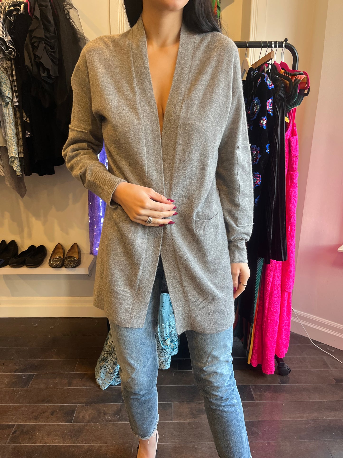 ISABEL MARANT ETOILE grey cardi