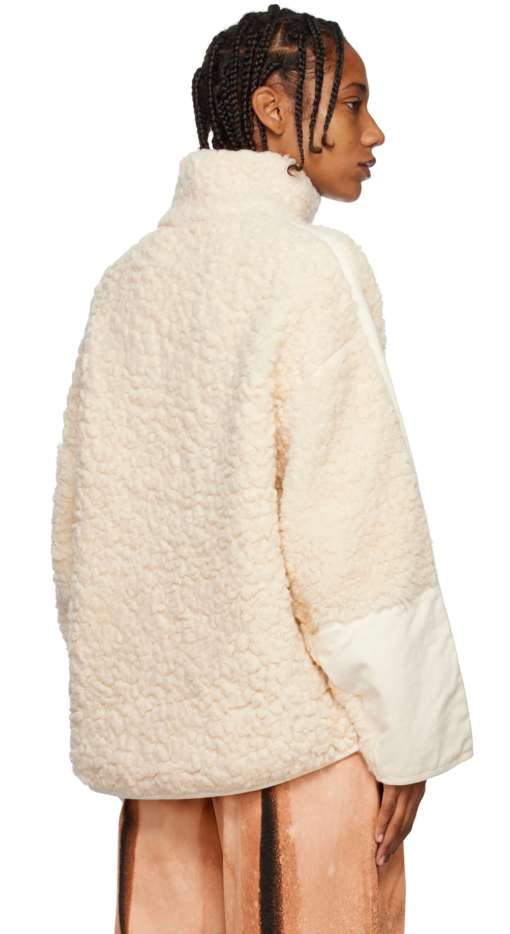 ACNE STUDIOS - Off-White Paneled Sweatshirt