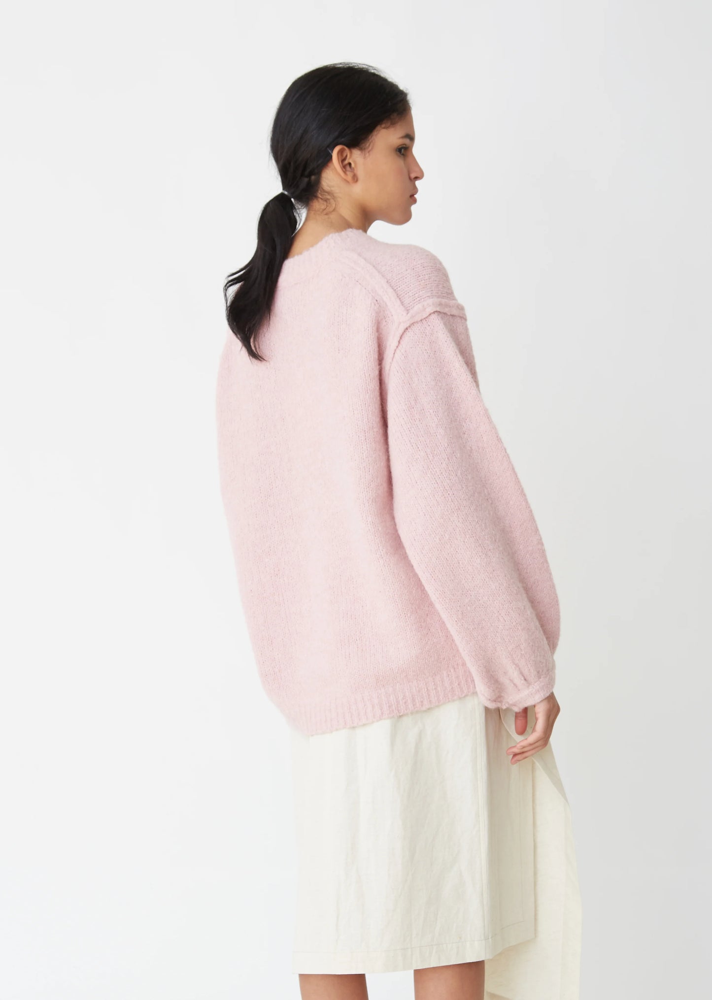 ACNE STUDIOS pink crewneck