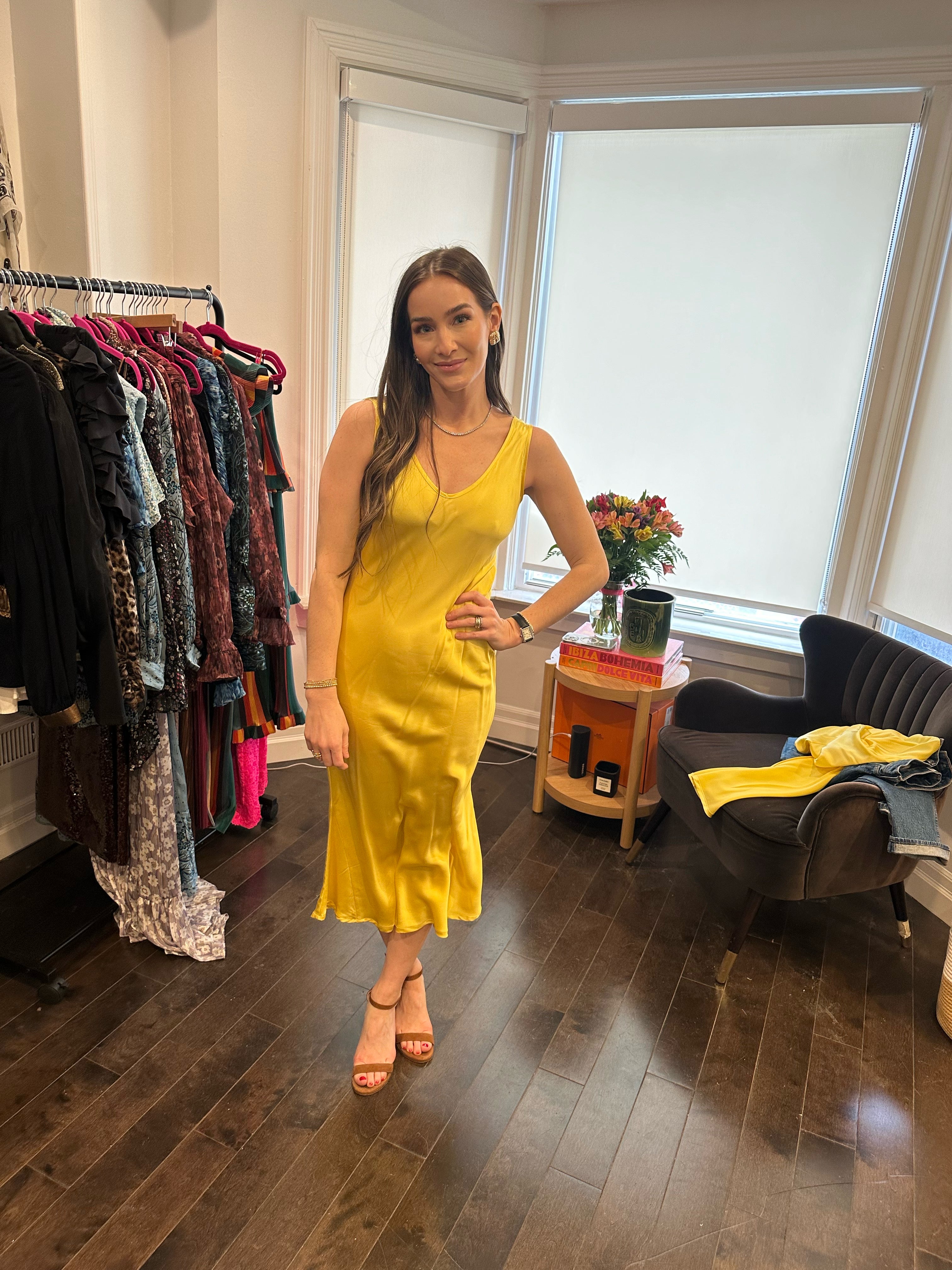 BARDO COLLECTIVE - Dress & Satin Top
