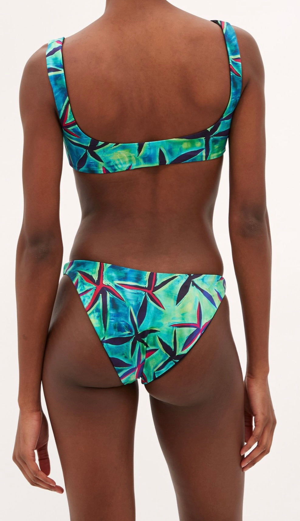 LOUISA BALLOU - STARFISH PRINT TWO-PIECE BIKINI