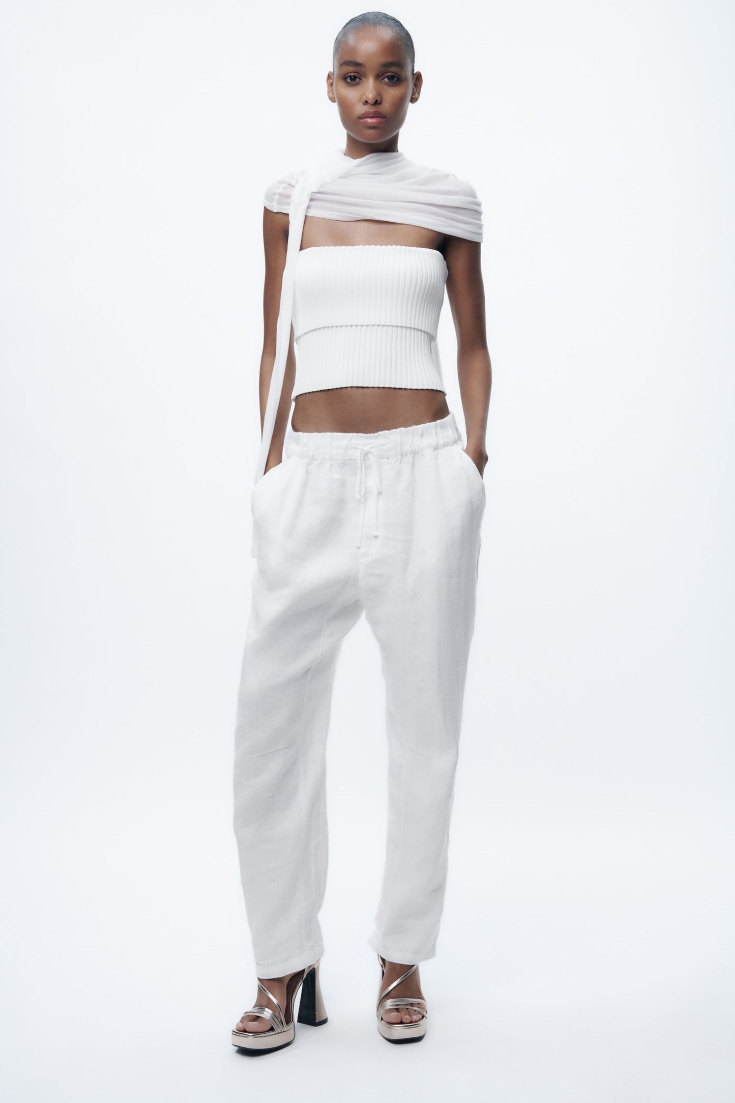 ZARA linen pants