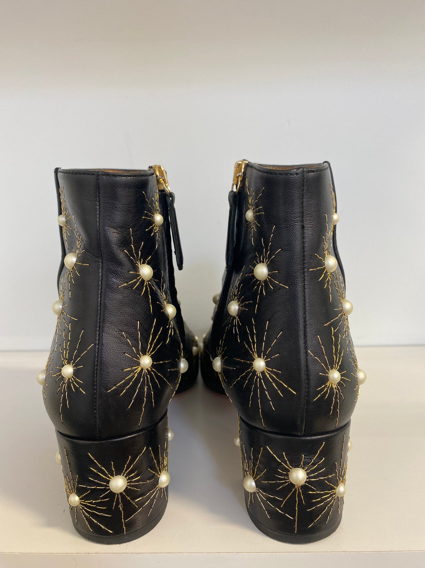 Aquazurra Pearl Star Booties