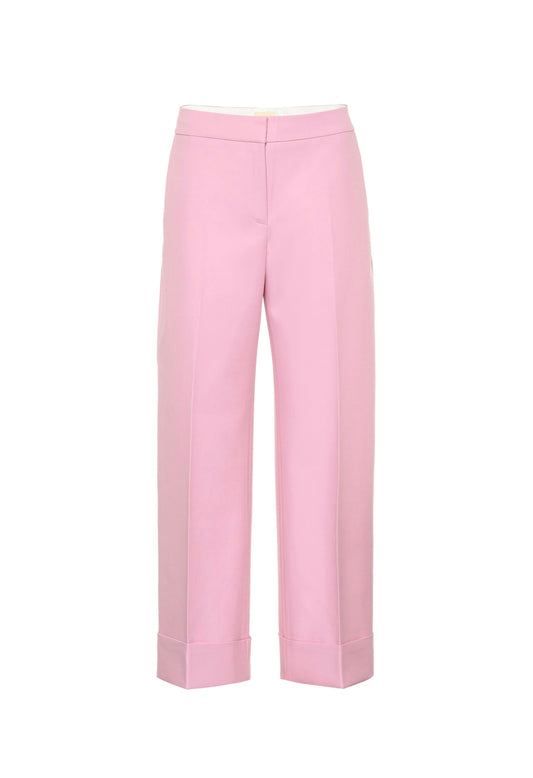 KHAITE
Devon cotton wide-leg pants