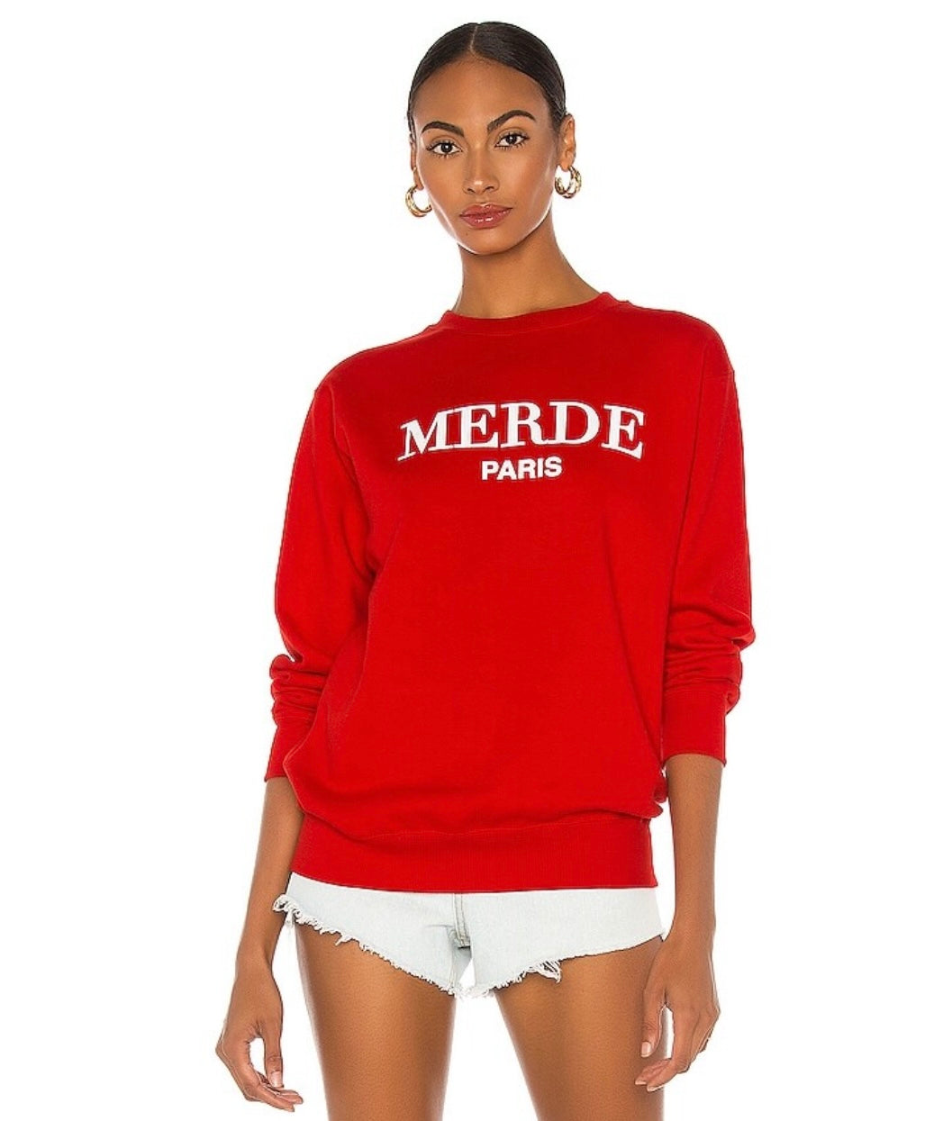 REVOLVE DEPARTURE Merde Sweatshirt