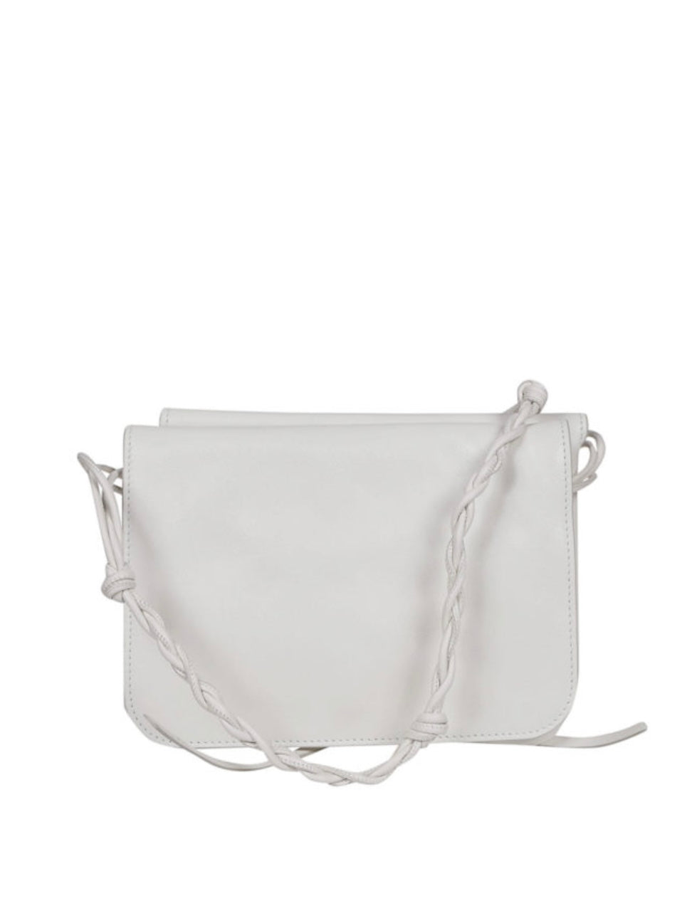 Jil Sander - White Leather “Trio” Crossbody Bag