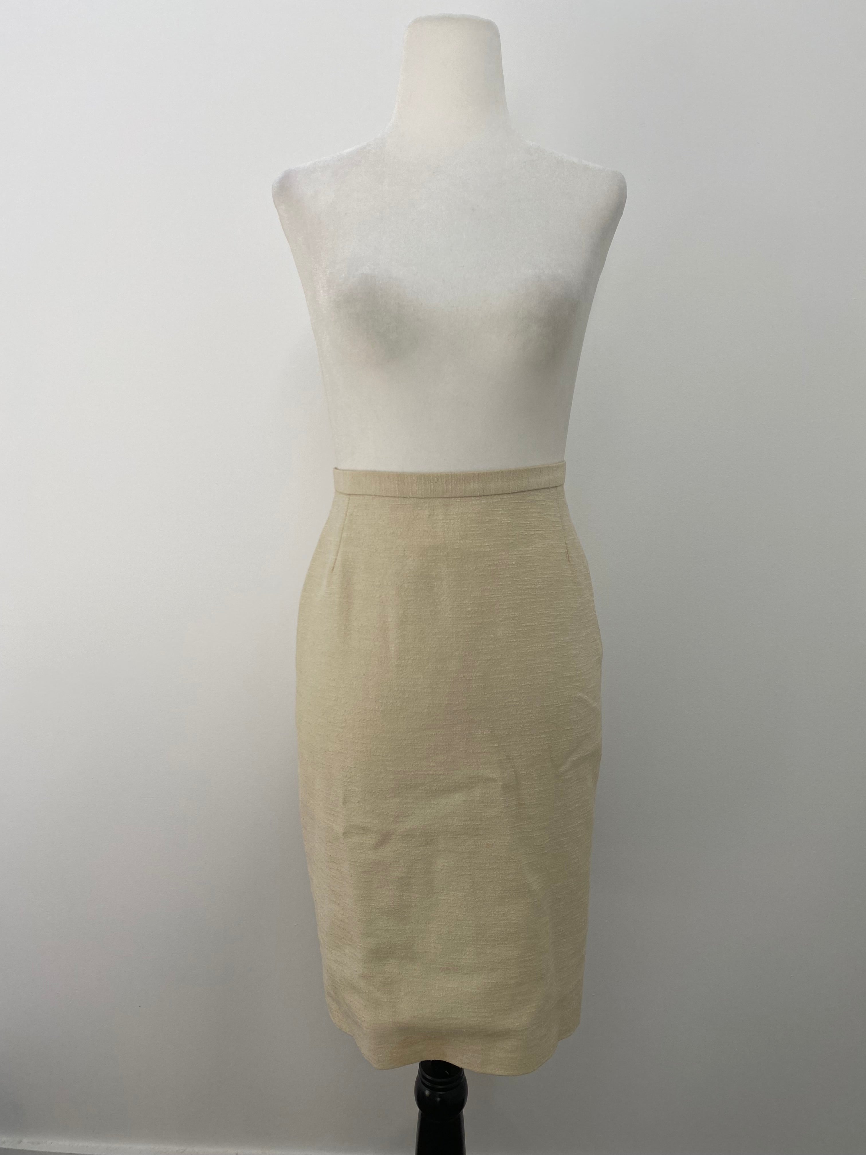 Dolce & Gabbana Textured Pencil Skirt