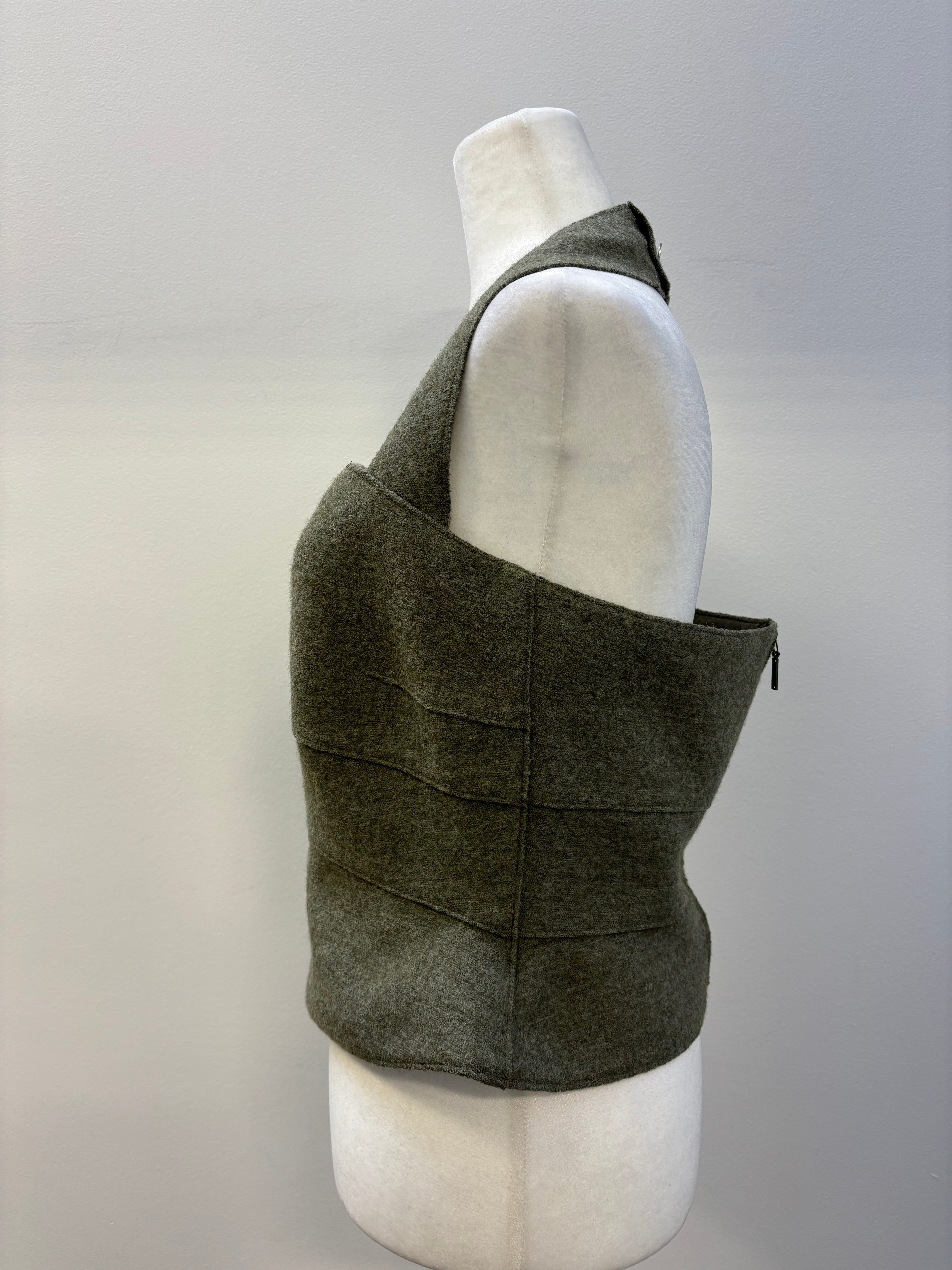 Chanel Wool Halter Neck Top