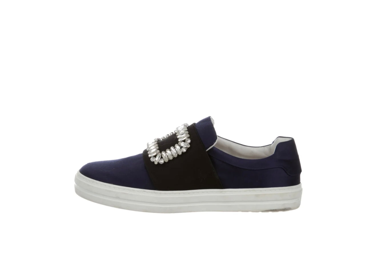 ROGER VIVIER - Sneaky Viv Satin Sneakers