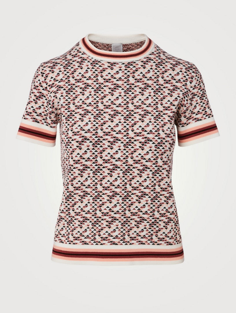 ELEVENTY printed knit t-shirt