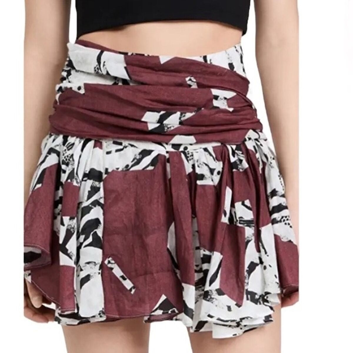 Iro Multicolour Print Skort