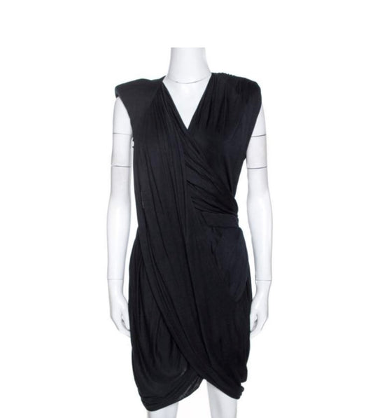 GIVENCHY- DRAPED DRESS