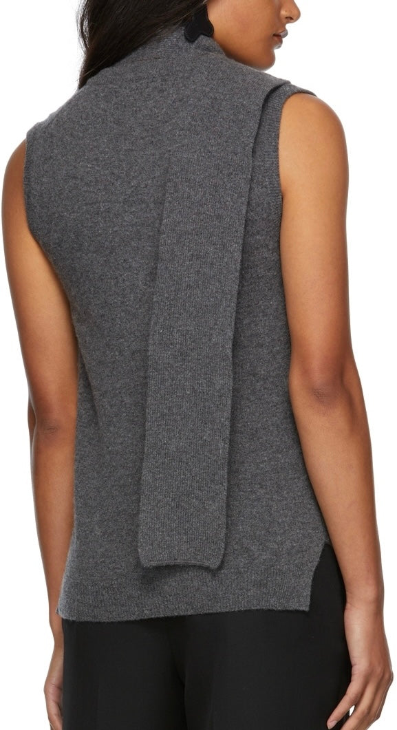 Recto Knit Sweater Vest + Scarf