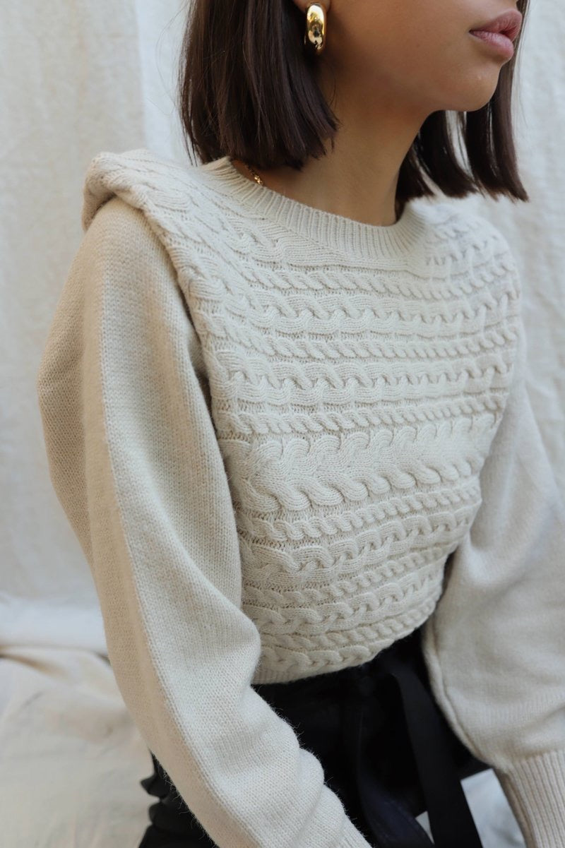 MOODIE knit sweater