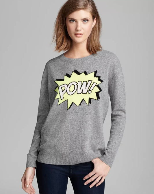 Autumn Cashmere
Pow Intarsia Boyfriend Sweater