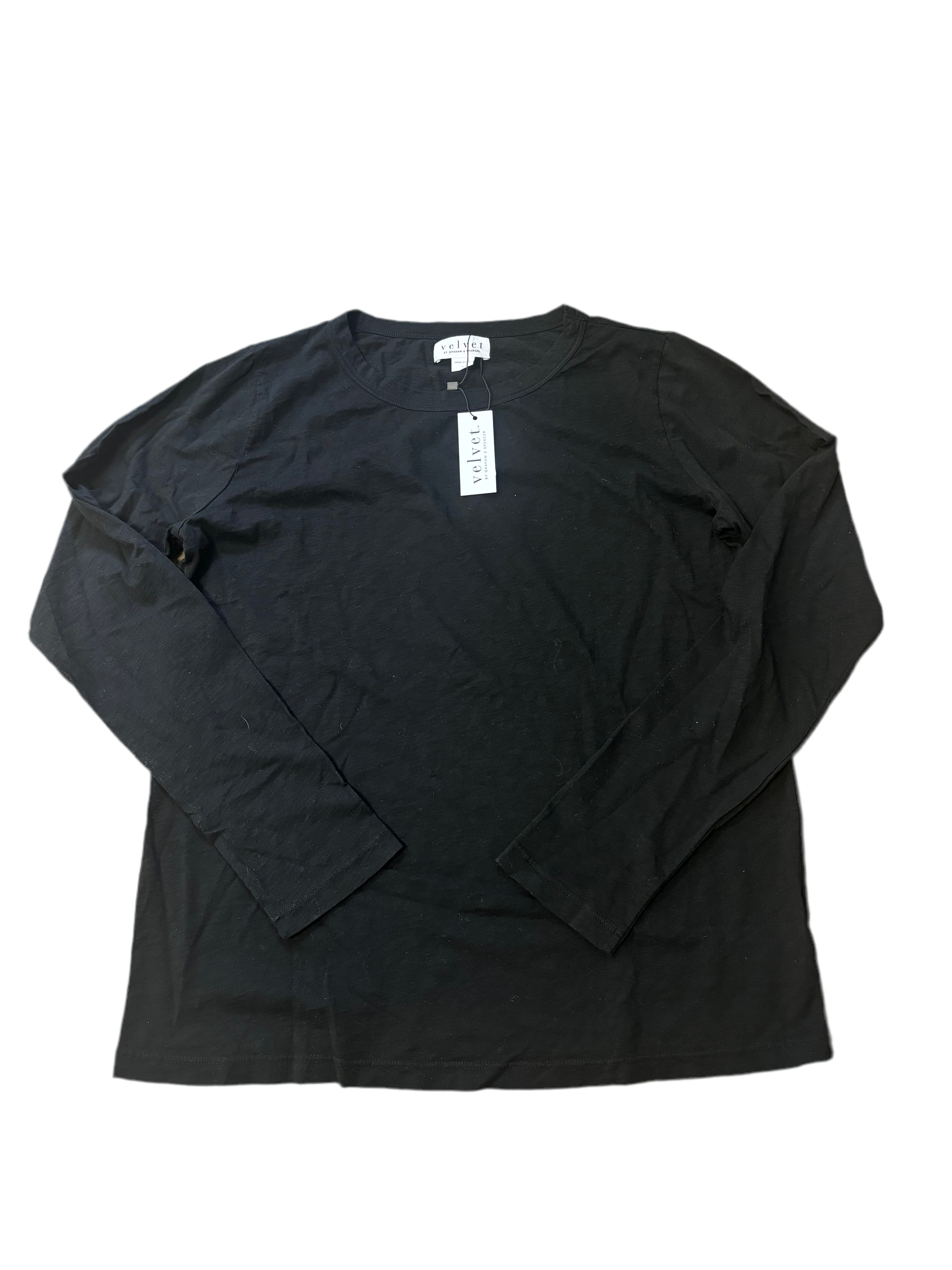 VELVET NWT black long sleeve