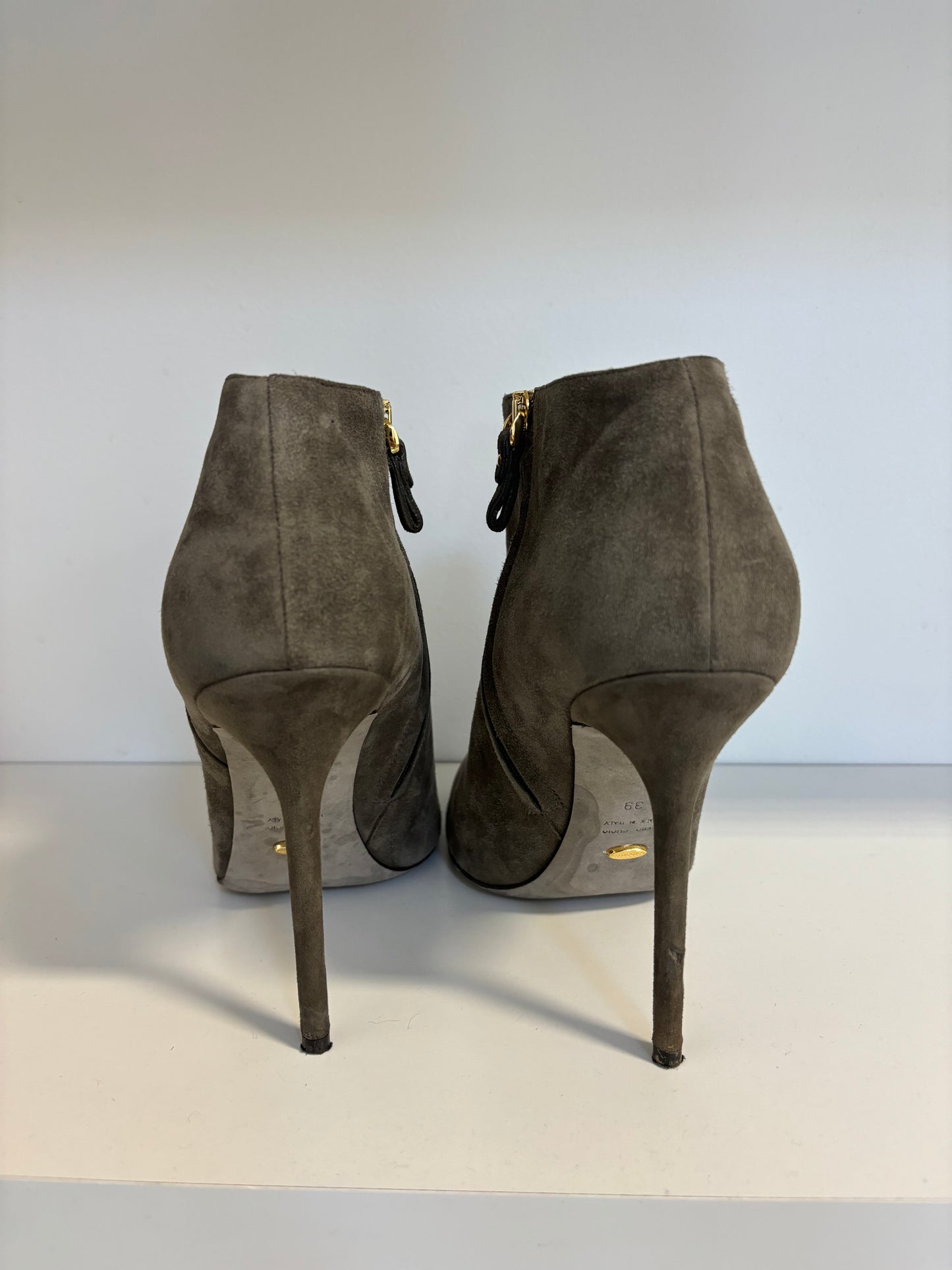 Sergio Rossi Suede Booties