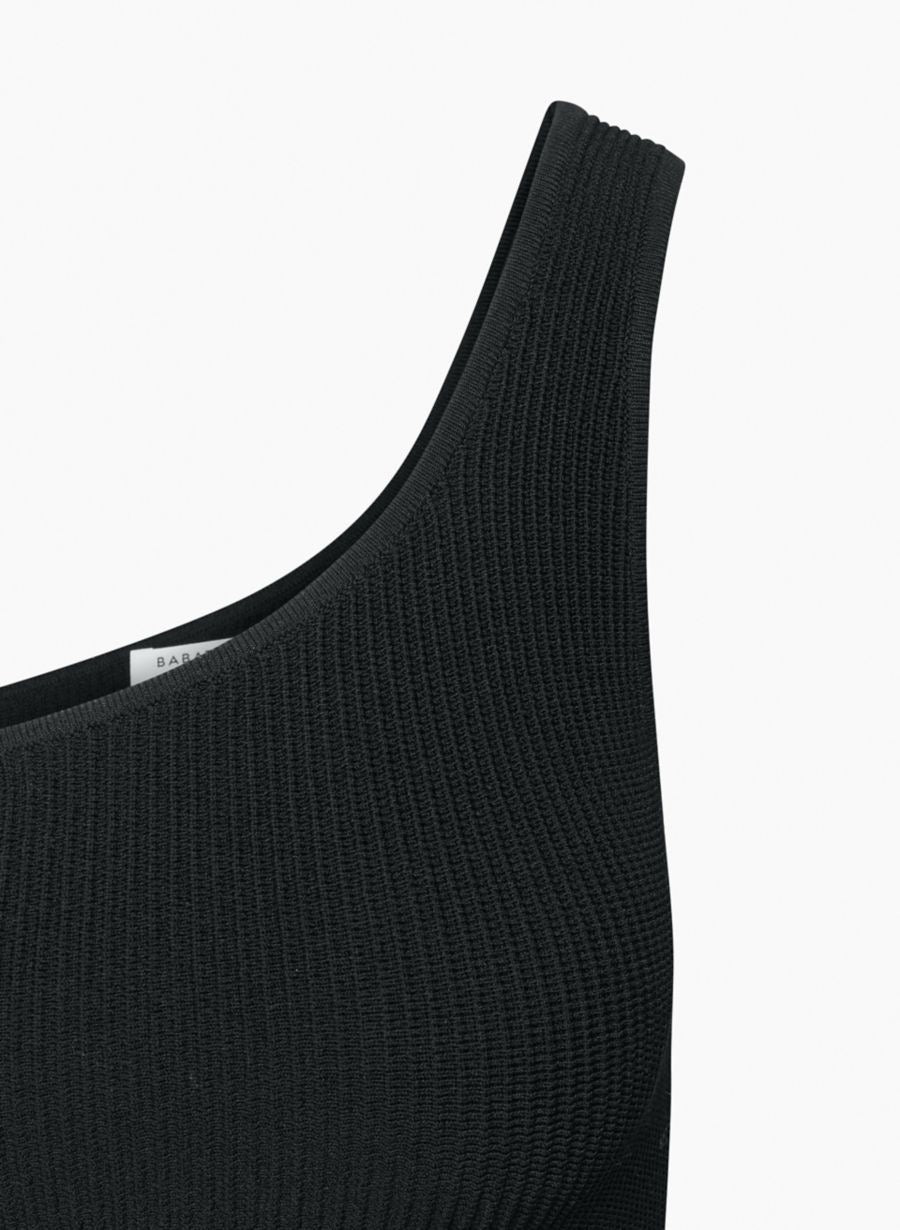 Babaton Sculpt Knit One Shoulder Tank
