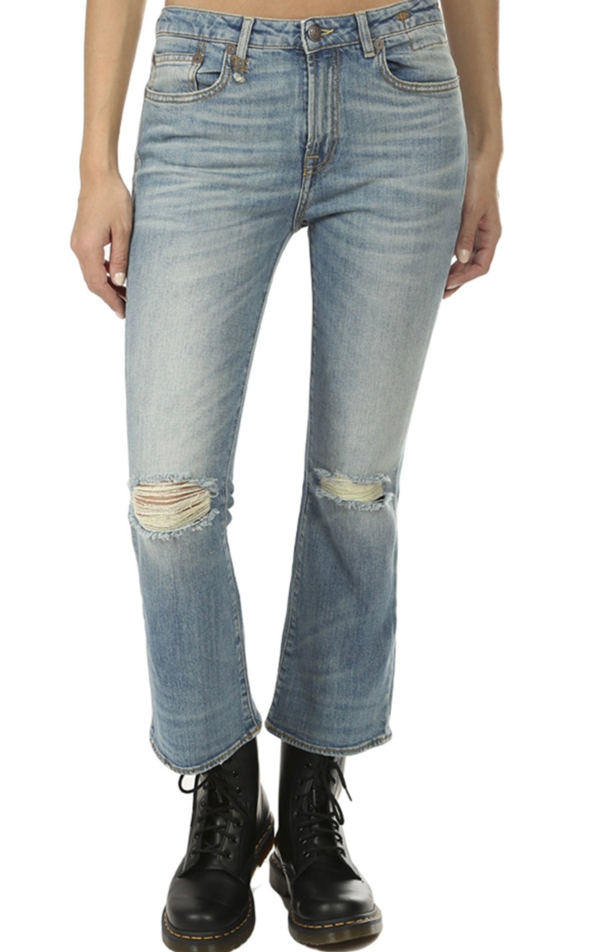 R13 Kick Fit Jeans in Drew Stretch