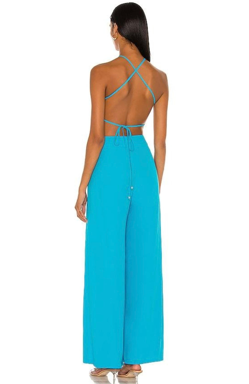 PatBO
Halter-Neck Cutout Jumpsuit