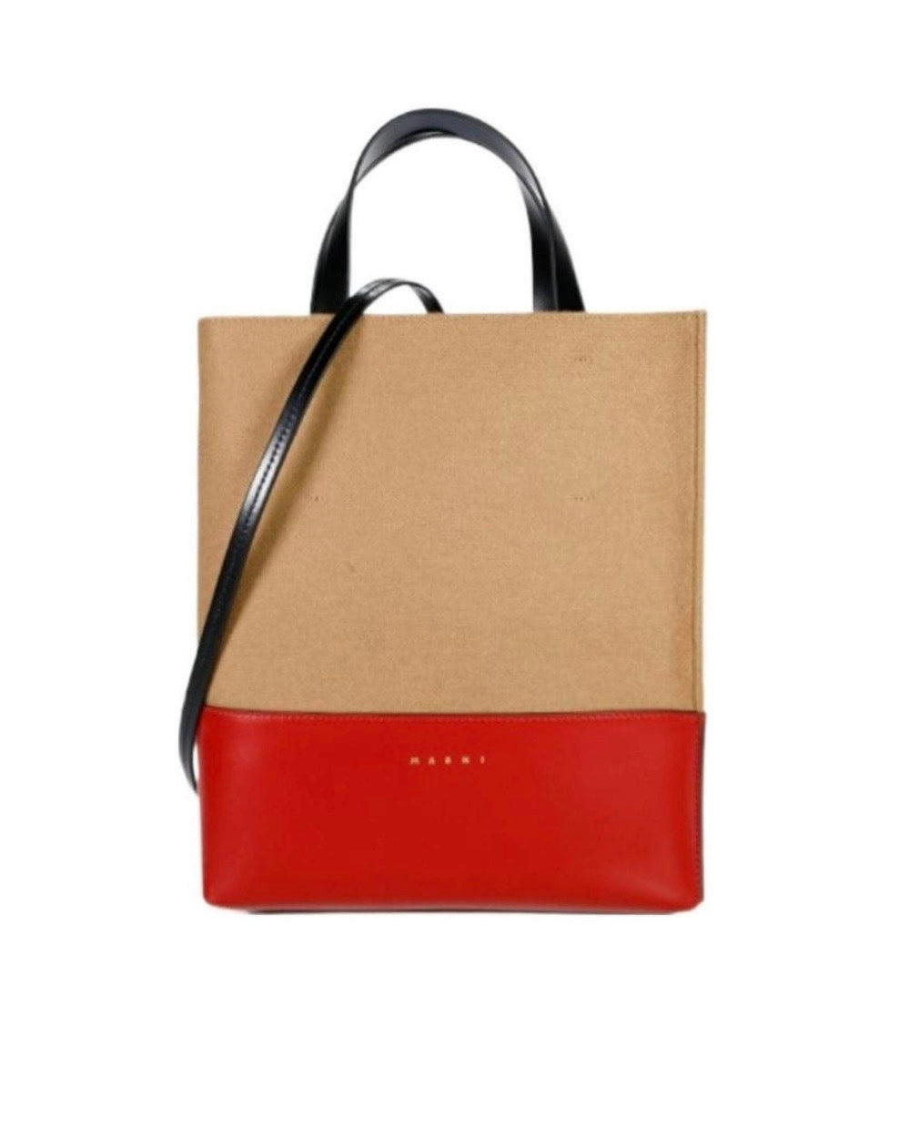 Marni
panelled tote bag
