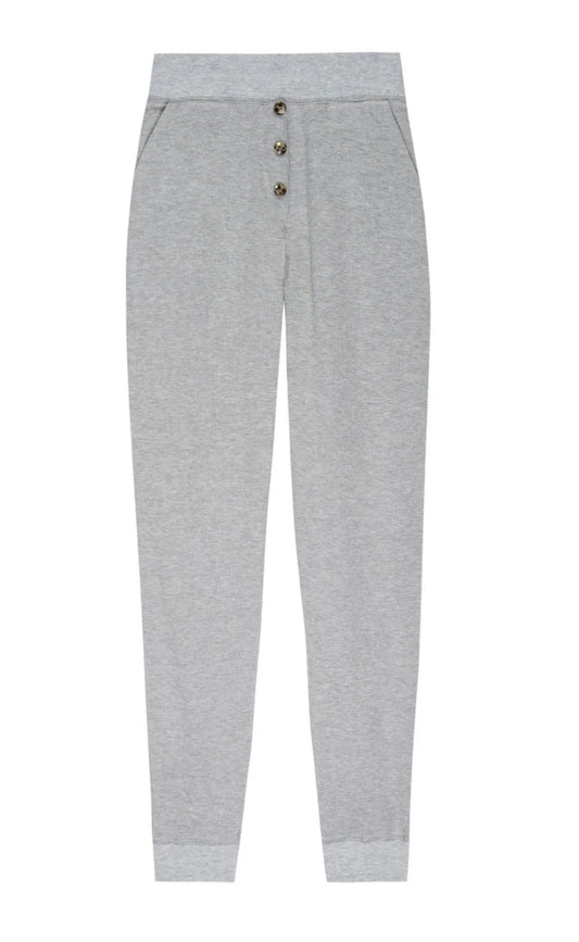 DONNI - Waffle Henley sweatpants