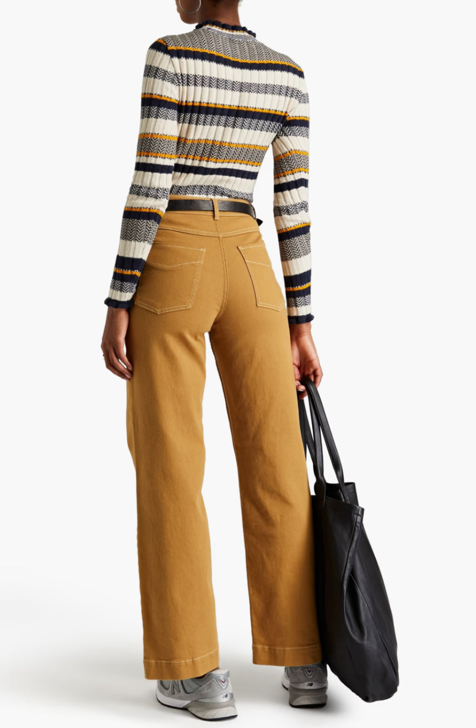 Autumn Cashmere - Ribbed Top
