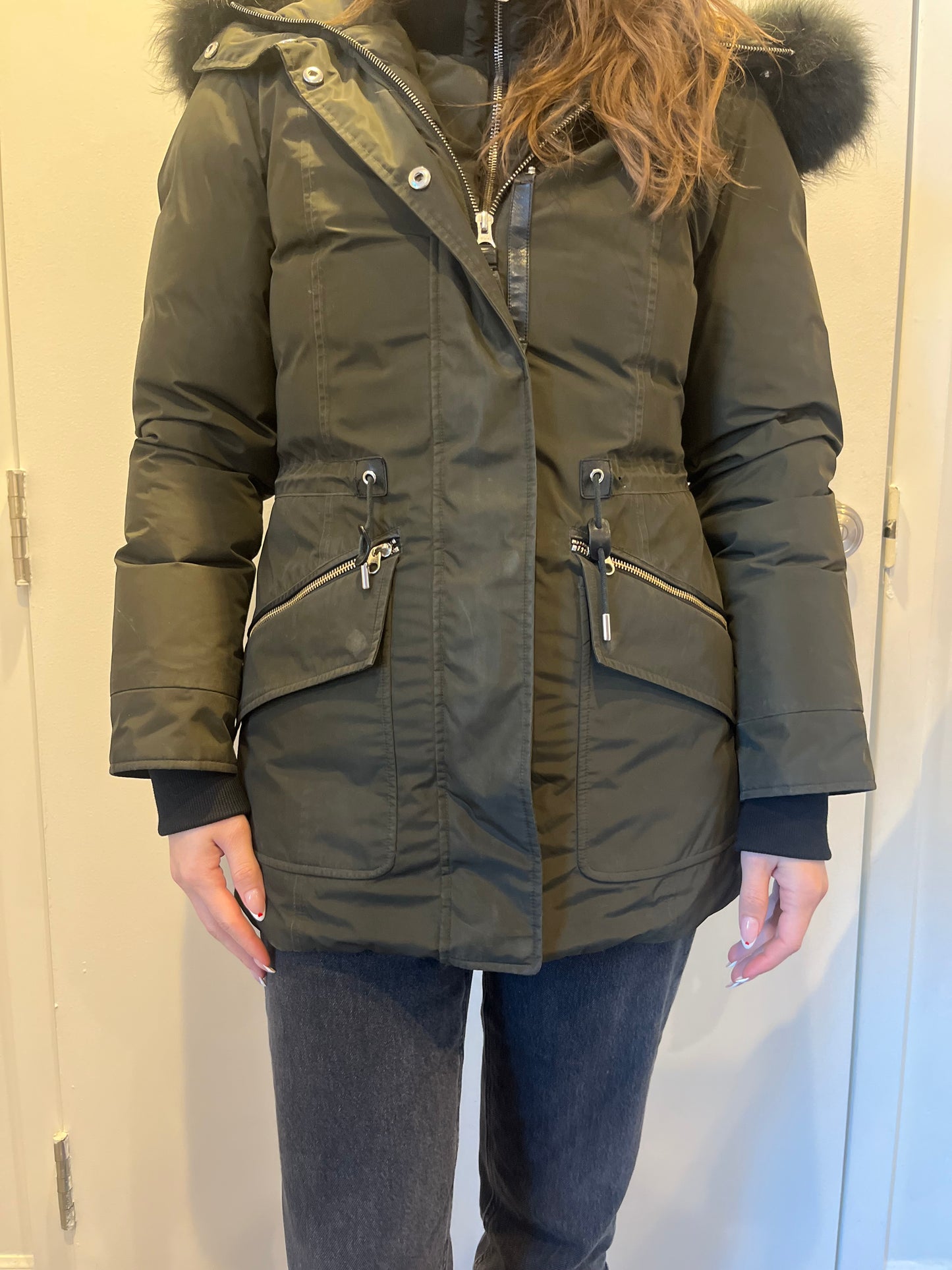 MACKAGE jacket with fur hood