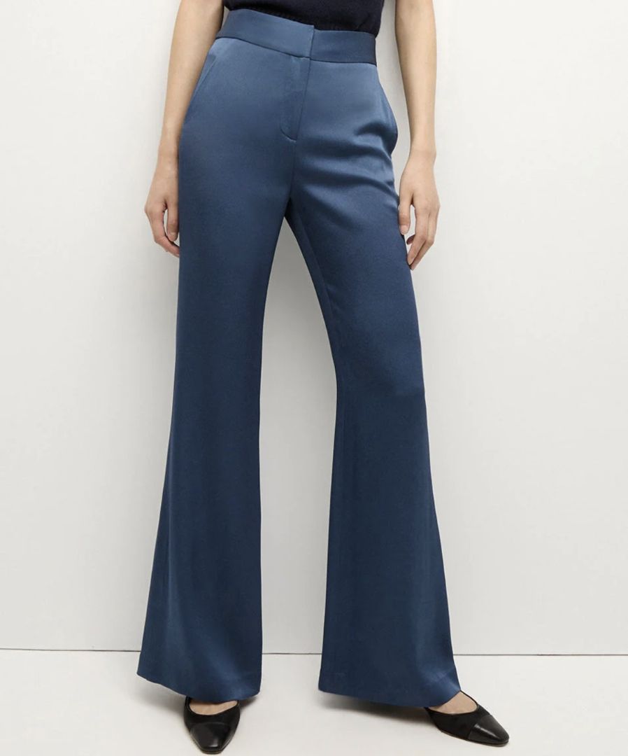 Veronica Beard Satin Lebone Pants
