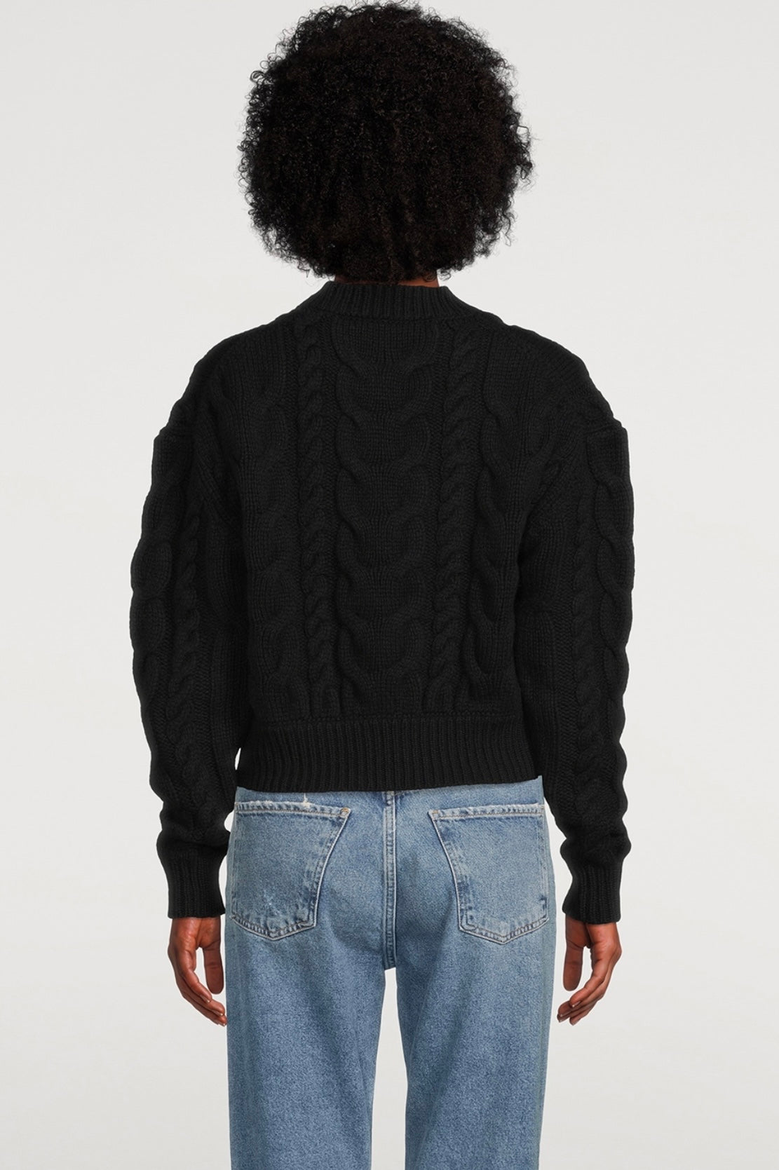 FRAME
Wool Cable-Knit Sweater