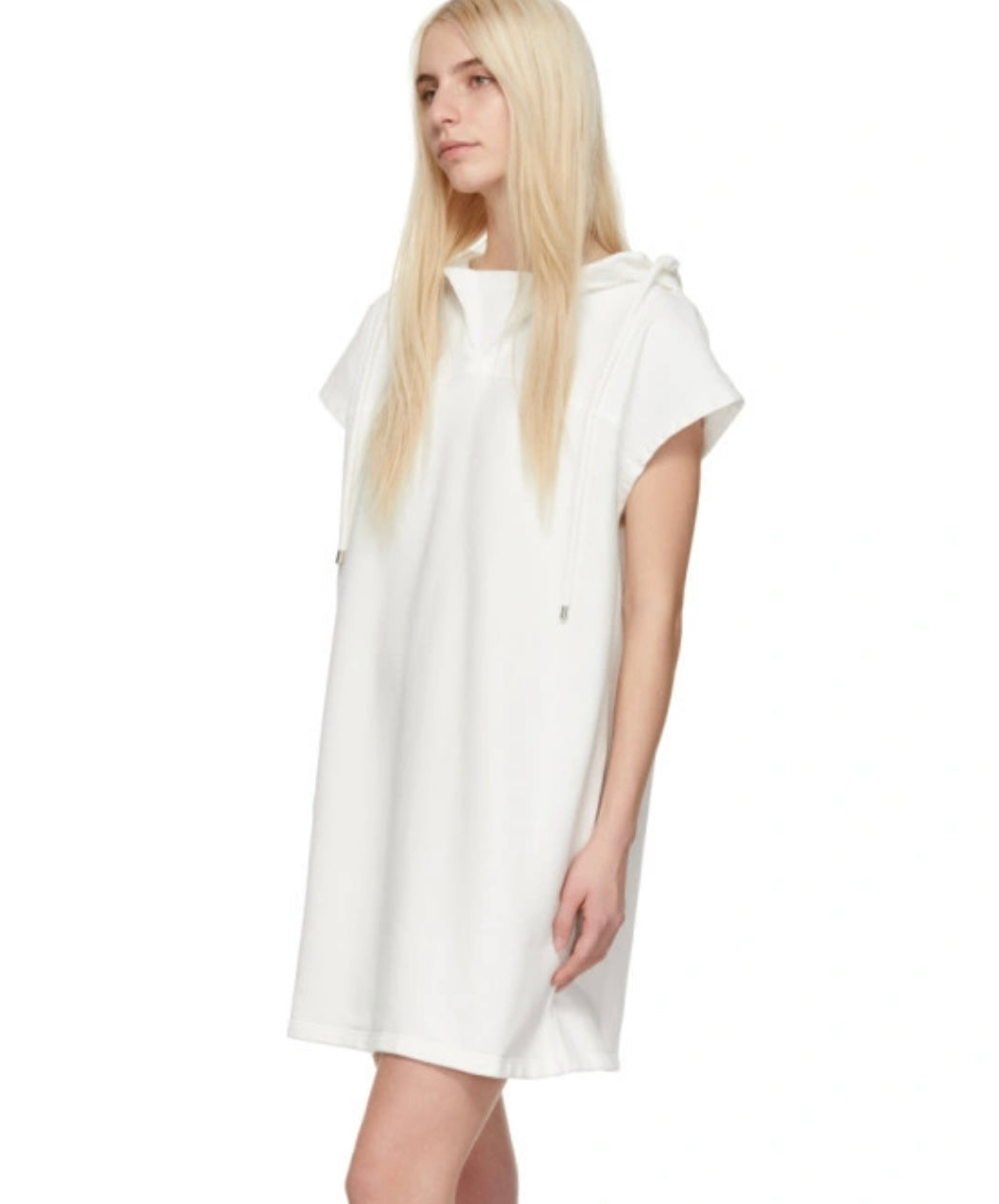 See by Chloe
Short-Sleeve Hooded Shift Dress