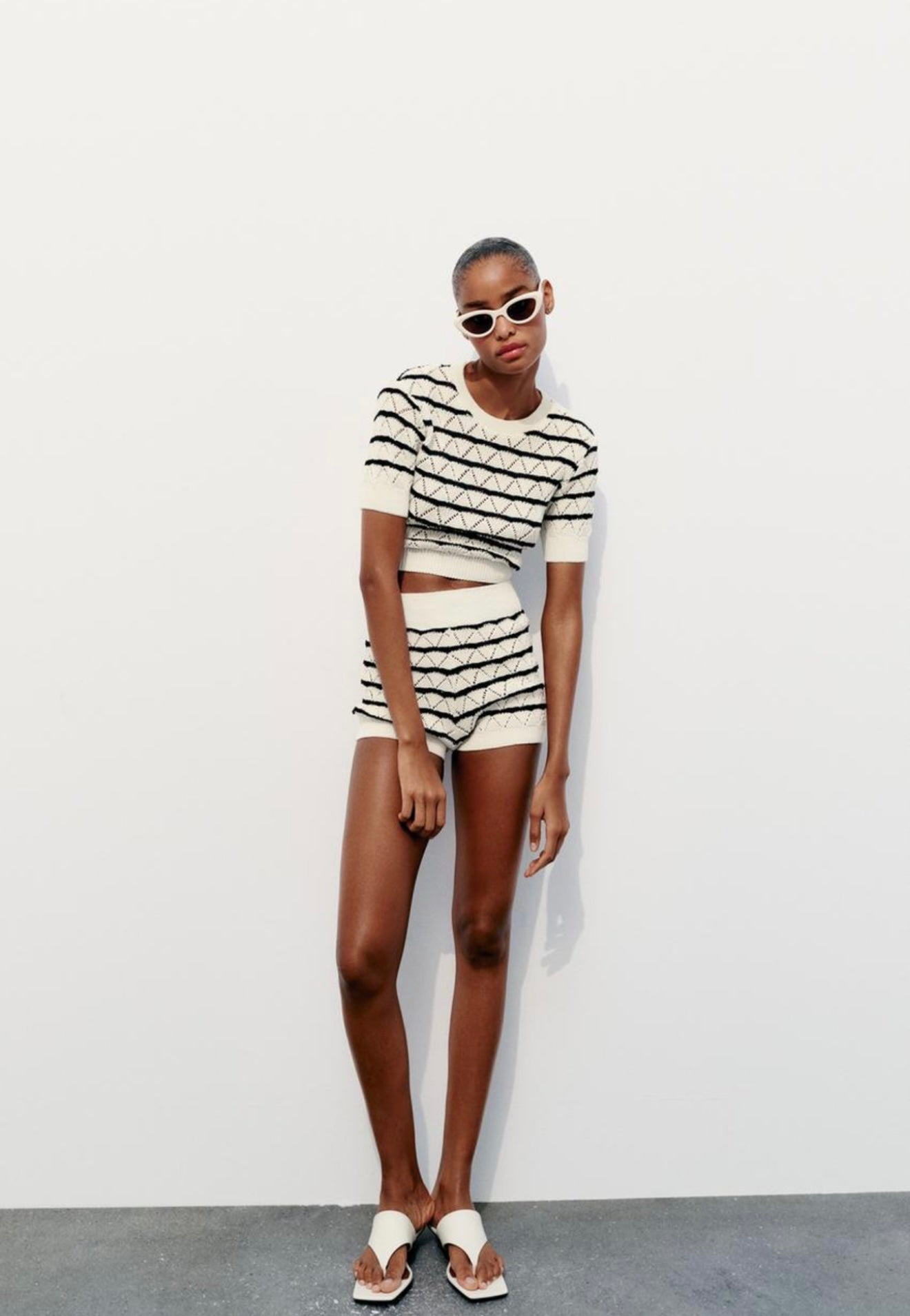 Zara - Striped Knit Set