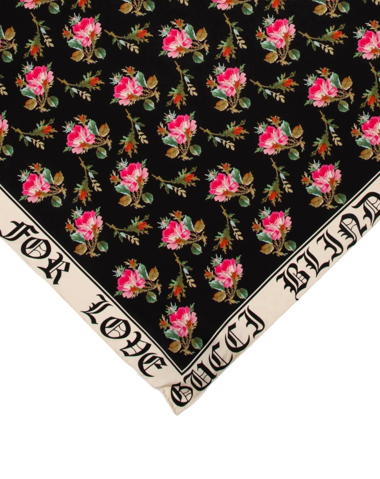 Gucci - Floral Print Scarf