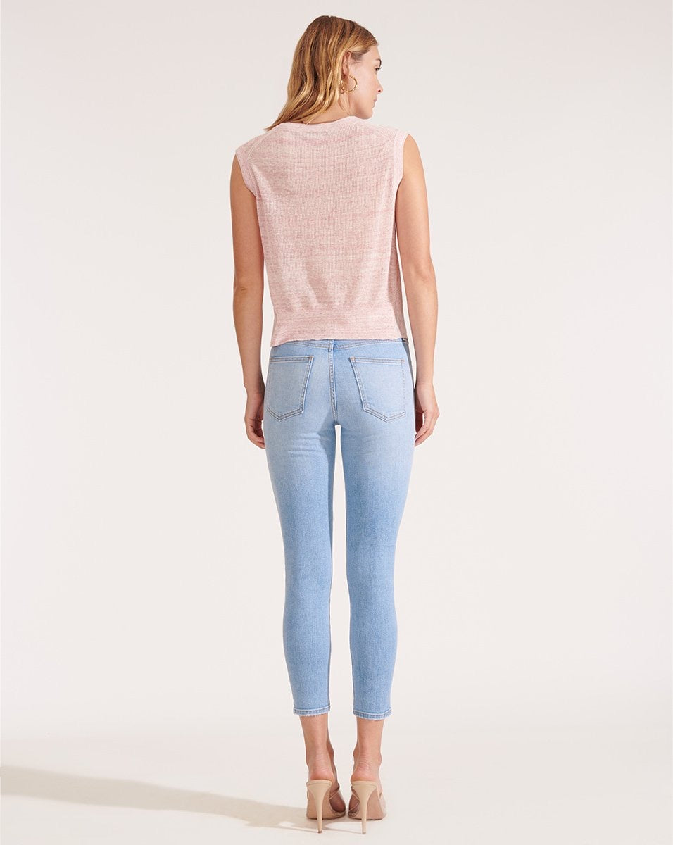 VERONICA BEARD Kellen Twist-Front Sweater