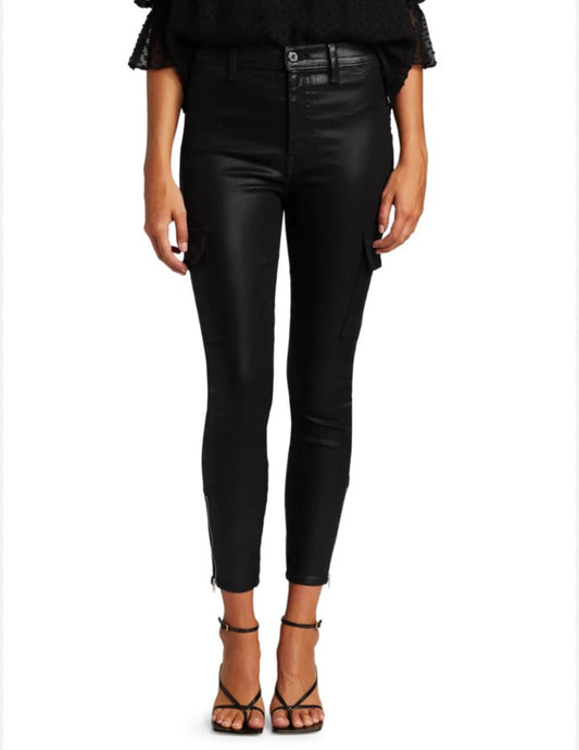 7 for all mankind - coated cargo jeans