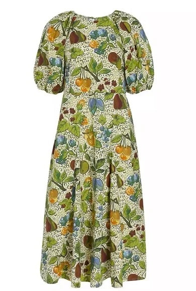 Rhode Fruit Pattern Dress