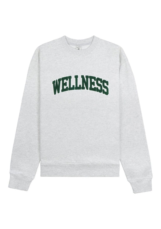 Sporty & Rich
Wellness motif-print sweatshirt