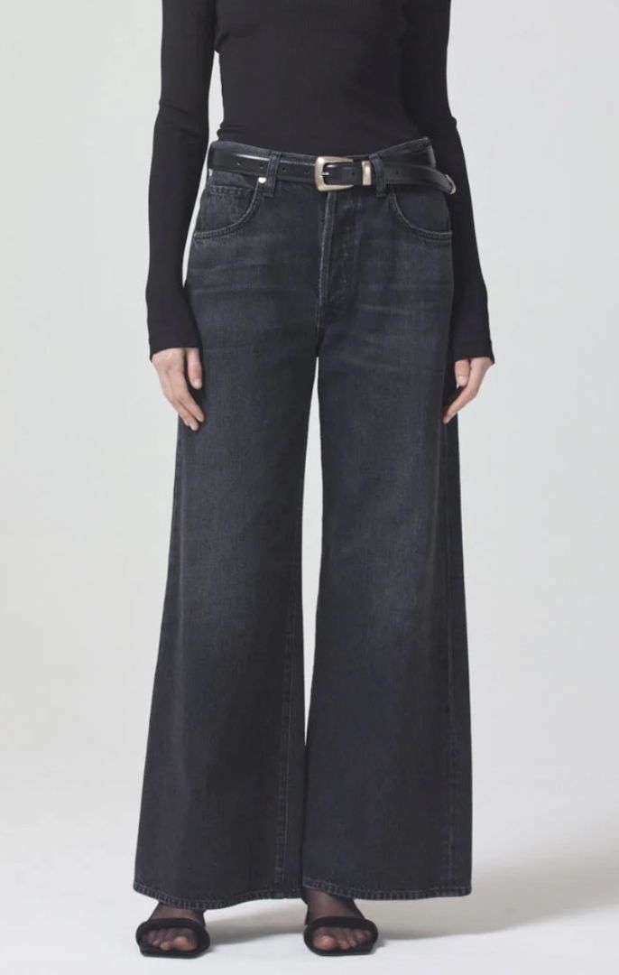 Citizens of Humanity Beverly Faded Black Jeans